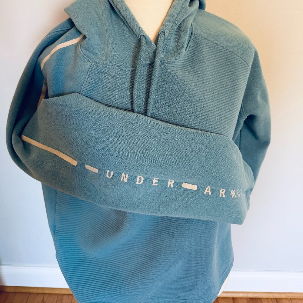 Under Armour Light Blue Hoodie - Size Medium